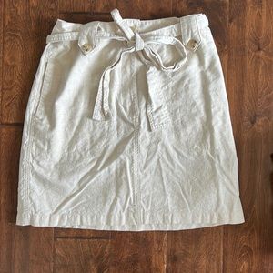 Khaki Mini Skirt